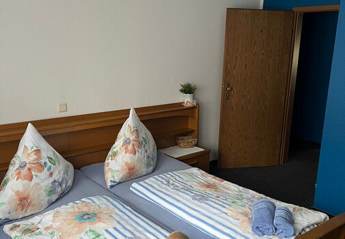 Zimmer in der Pension Rappteller