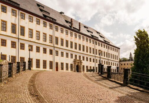Gotha, Schloss Friedenstein, Schlossrampe