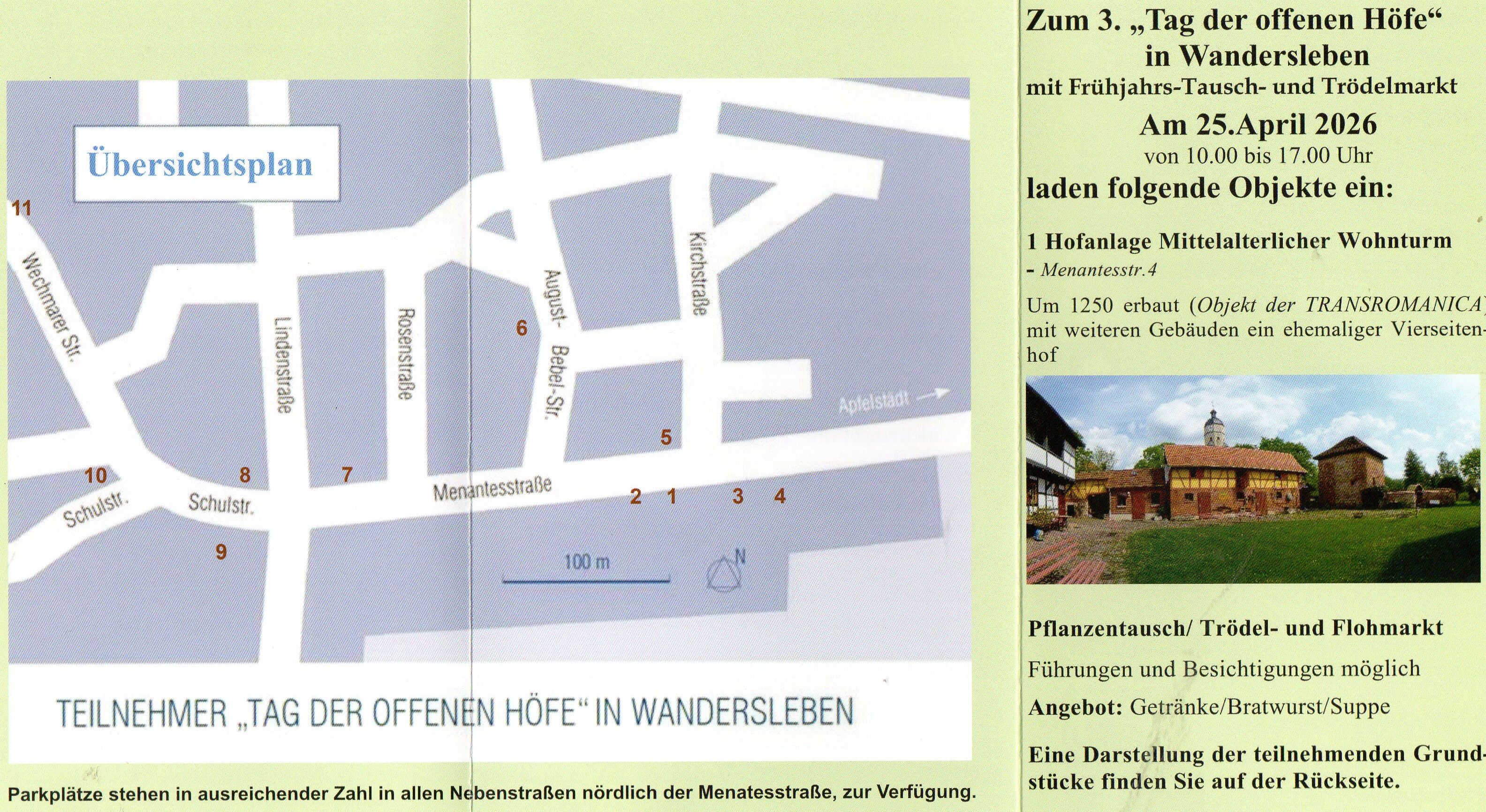 Offene Höfe Wandersleben 2026 Teil 2