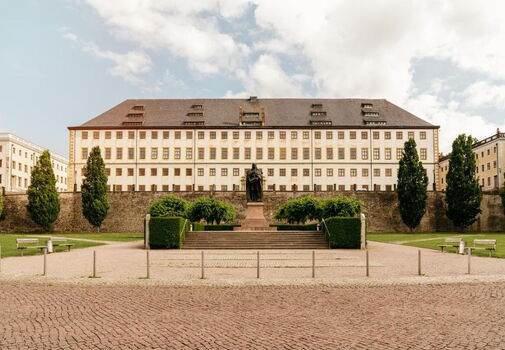 Gotha, Schloss Friedenstein, Ansicht von Norden, 2020