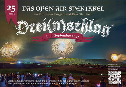 Vernstaltungsanzeige zum Dreinschlag Festival 2027
