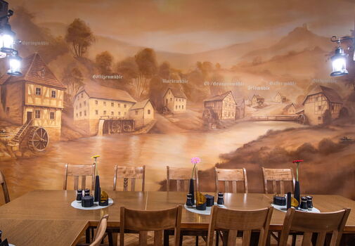 Gastraum im Ratskeller Mühlberg