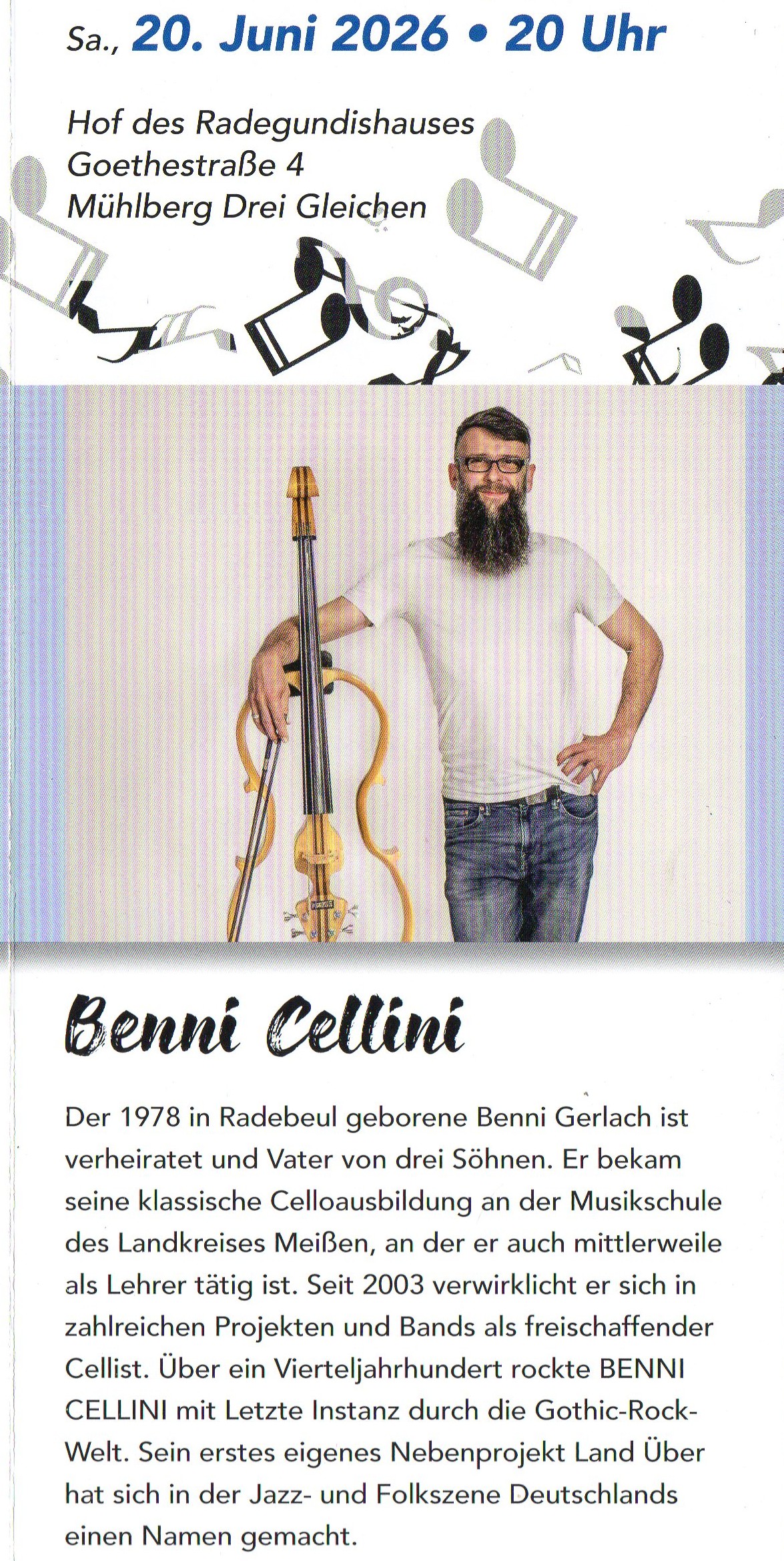 Cello mal anders