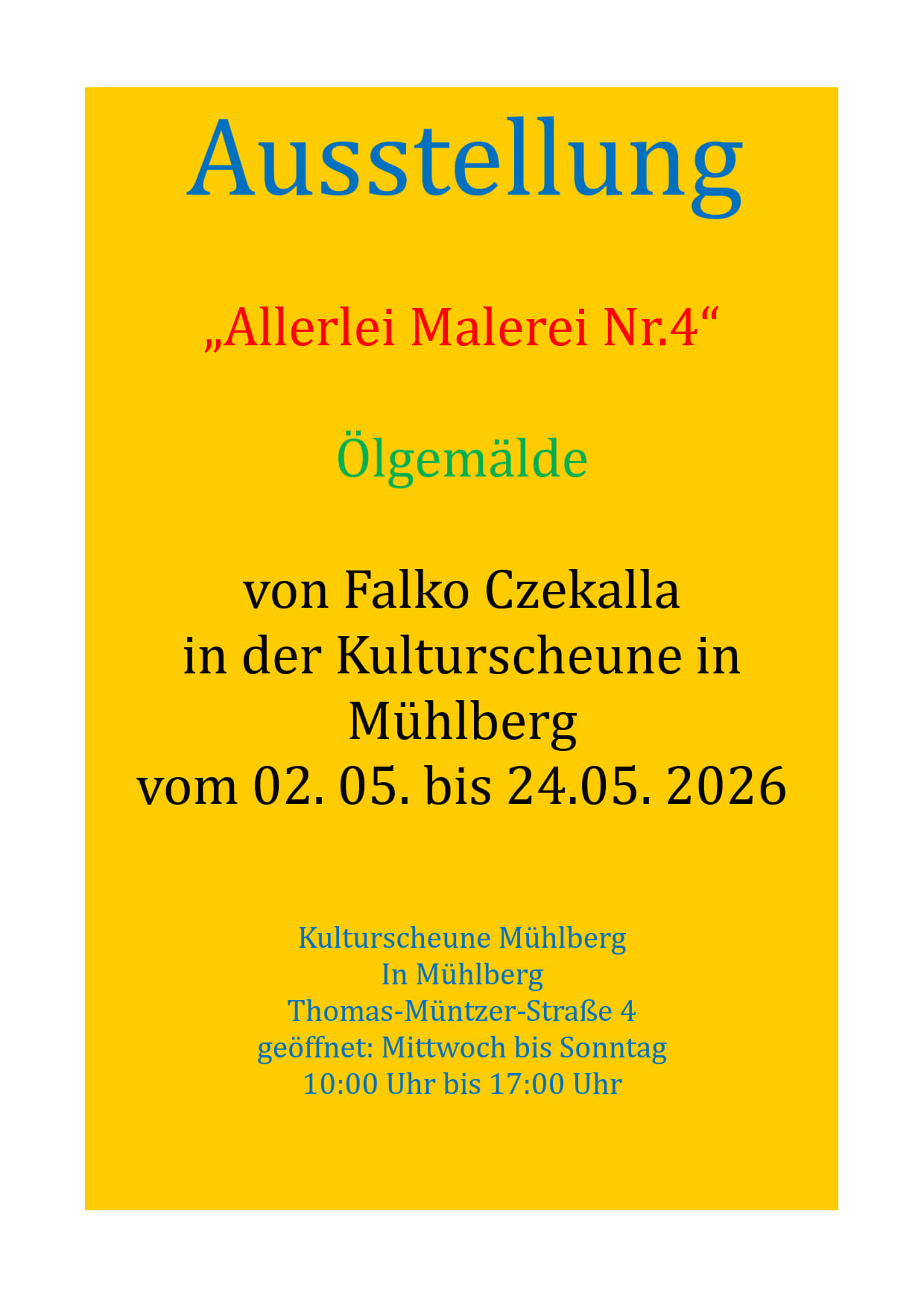 Allerlei Malerei Nr. 4