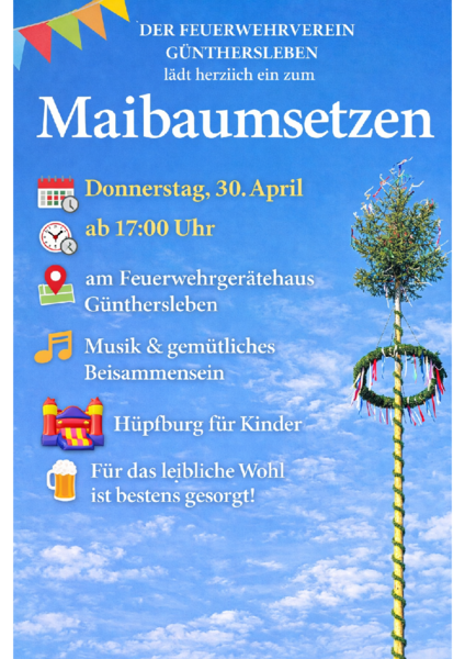 Maifeier Günthersleben