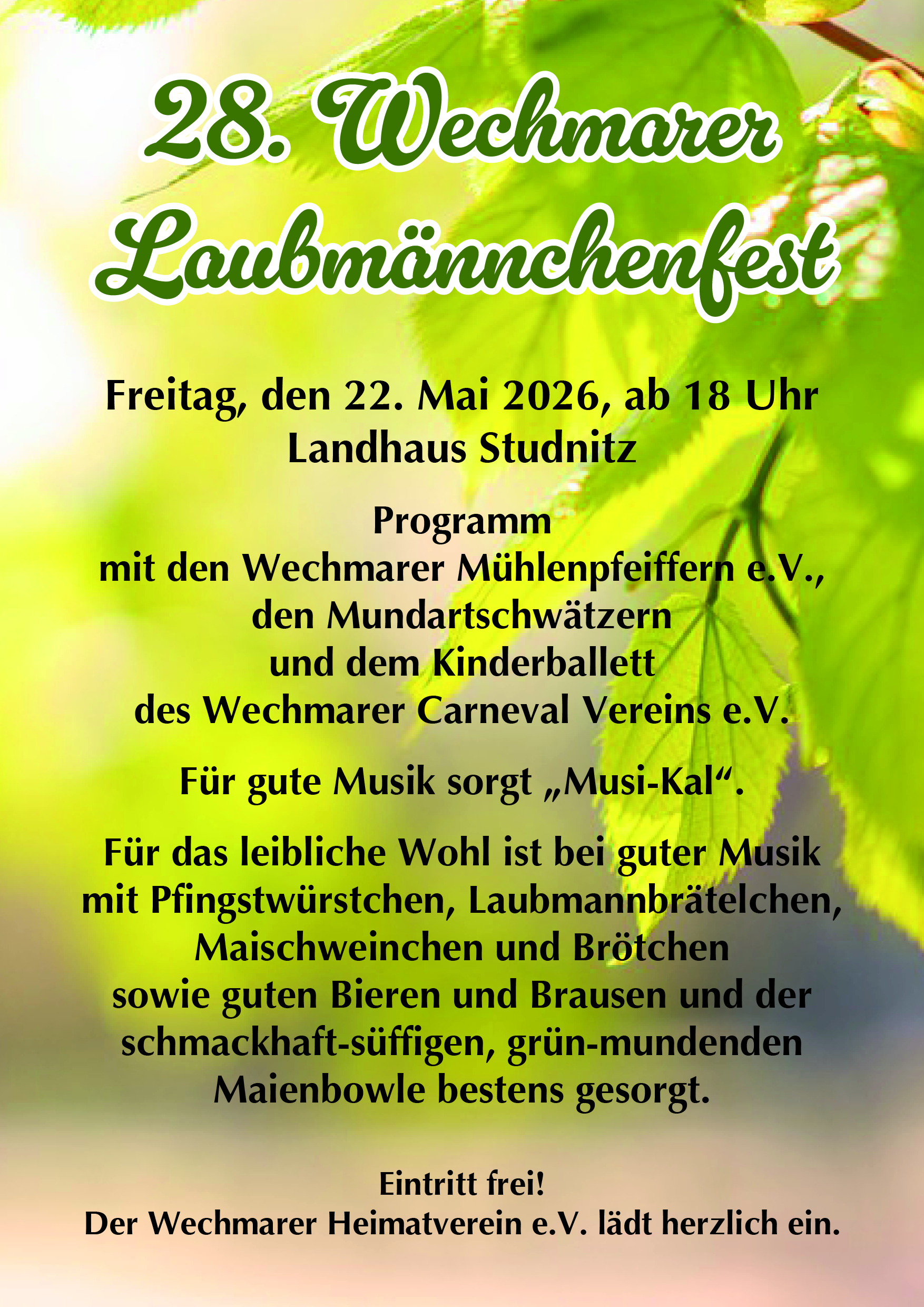 Laubmännchenfest